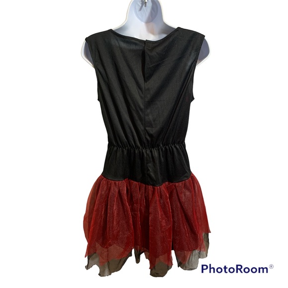 Juniors Teen Red Hooded Cutie Little Red Riding Hood Size Large Preowned - Picture 3 of 4